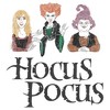 Womens Hocus Pocus Cartoon Classic Sisters T Shirt - 2 of 4