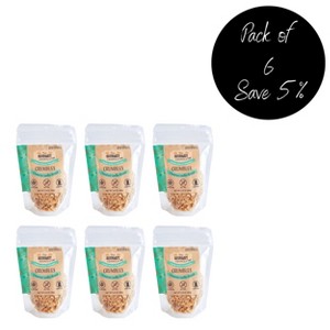 The Gourmet Granola 2.4 oz Cinnamon Vanilla Almond Crumbles Gluten Dairy and Soy Free - Pack of 6 - 1 of 4