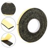 Unique Bargains Weather Stripping Tape Foam Insulation Single Side Adhesive 33ft x 3/5" x 2/25" Black 1PC - image 3 of 4