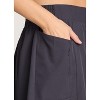 RBX Active Women's Clean Waist Quick Drying Travel/Active Skirt with Built-In Shorts and Pockets - 3 of 4
