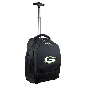 NFL Mojo Premium Wheeled Backpack - Black