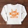 The Juniper Shop Candy Monster Horns Glitter Youth Long Sleeve Tee - 2 of 3