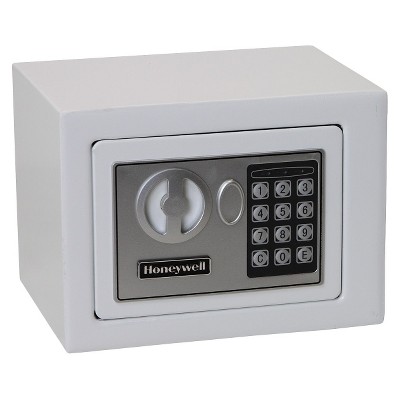 Honeywell Steel Security Safe .17 cu ft - White