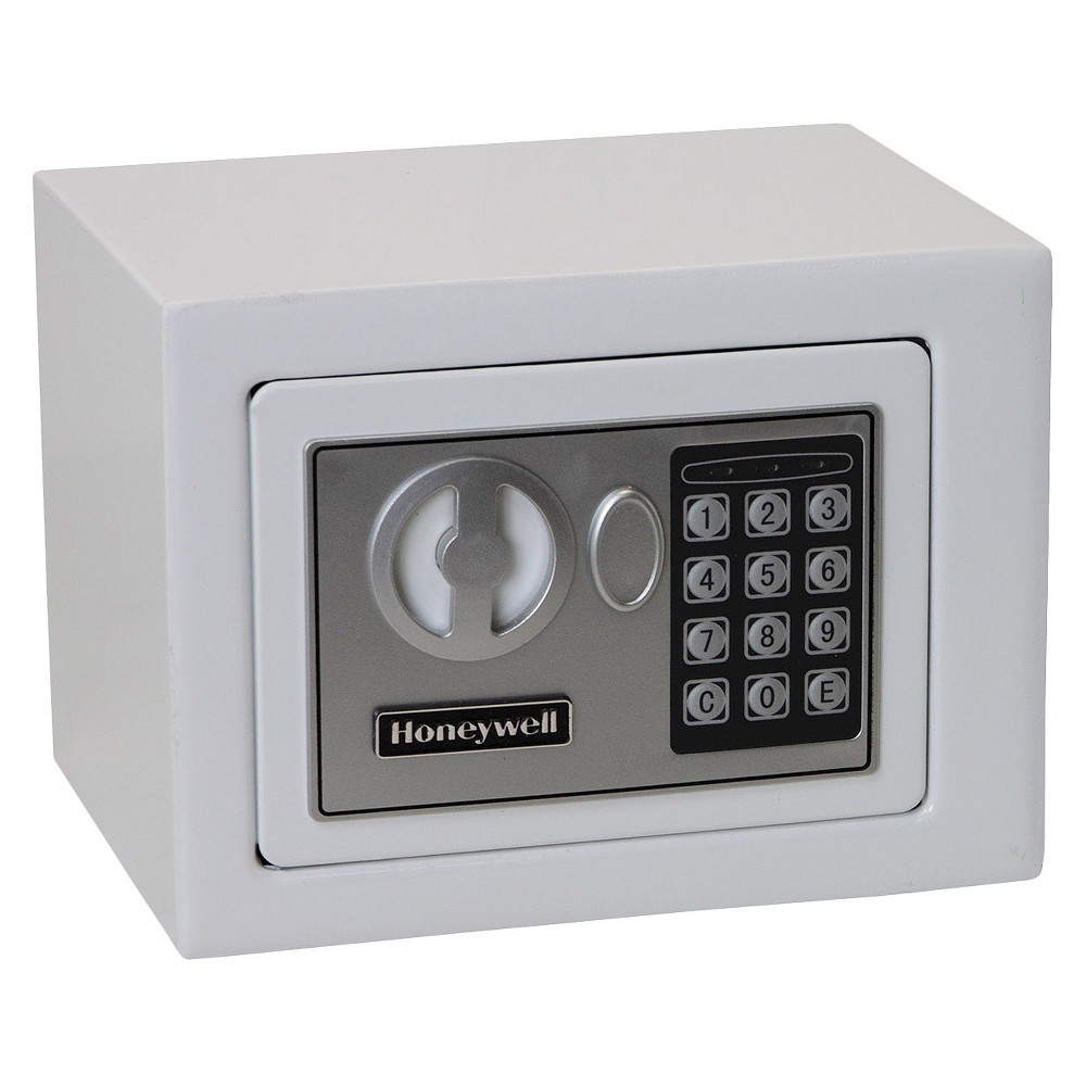 LH Licensed Products 5005W Honeywell 0. 19 Cu. Ft. Color Digital Steel Security Safe