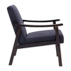 Maliang Modern Upholstered Armchair With High Back, For Living Room Or Bedroom - 3 of 4