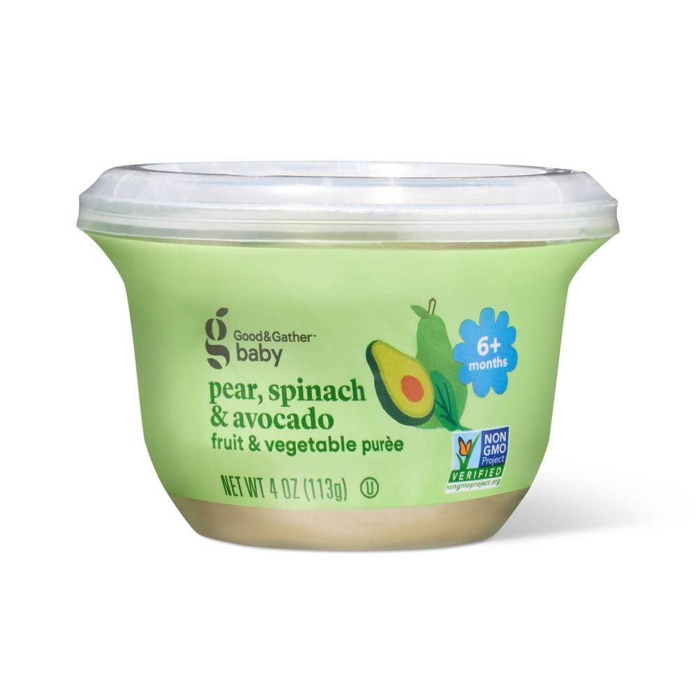 Pear Avocado Spinach Baby Food - 4oz - Good & Gather™