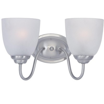 Maxim Lighting Stefan 2 - Light Vanity in  Satin Nickel