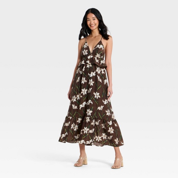 Vestido maxi con volantes para mujer - A New Day™ 3