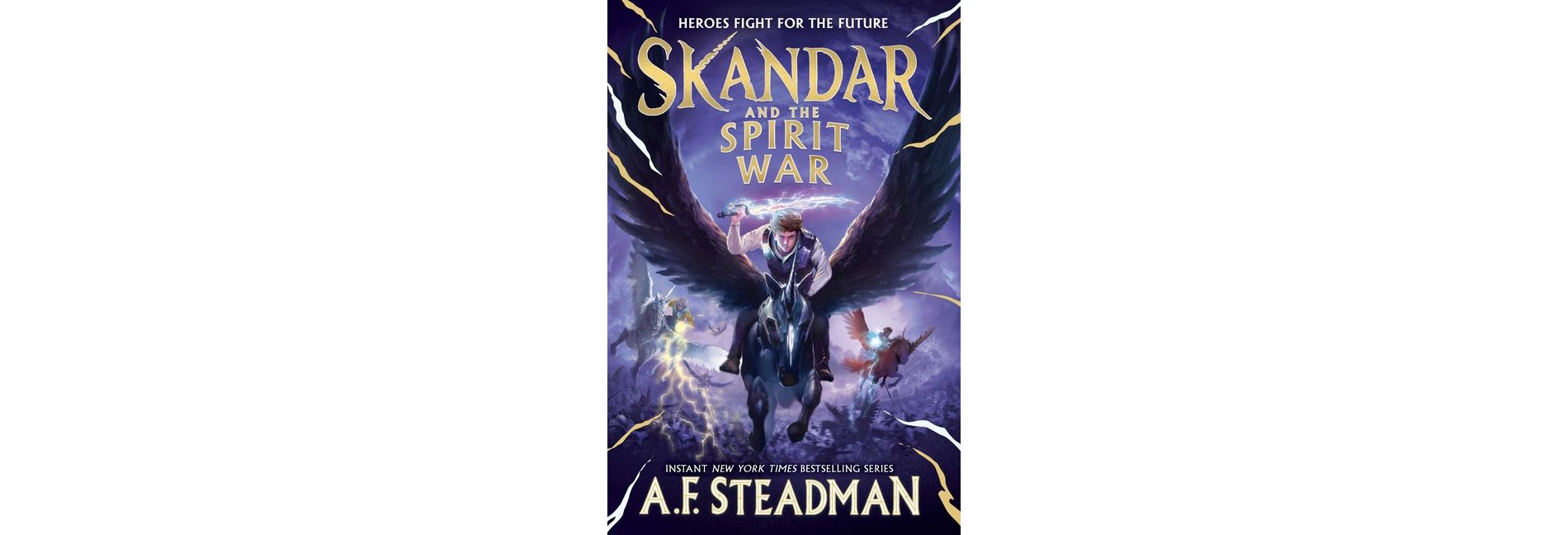 Skandar and the Spirit War - by  A F Steadman (Hardcover)
