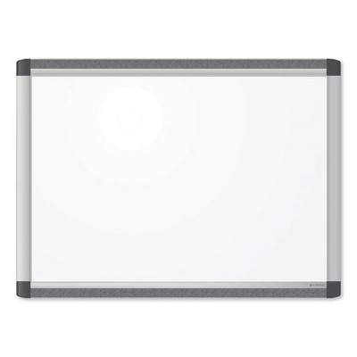 U Brands PINIT Magnetic Dry Erase Board, 23 x 17, White
