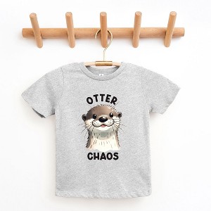 The Juniper Shop Otter Chaos Toddler Short Sleeve Tee - 1 of 2