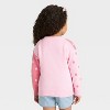 Toddler Girls' Disney Minnie Mouse Cardigan Sweater - Pink - 3 of 4