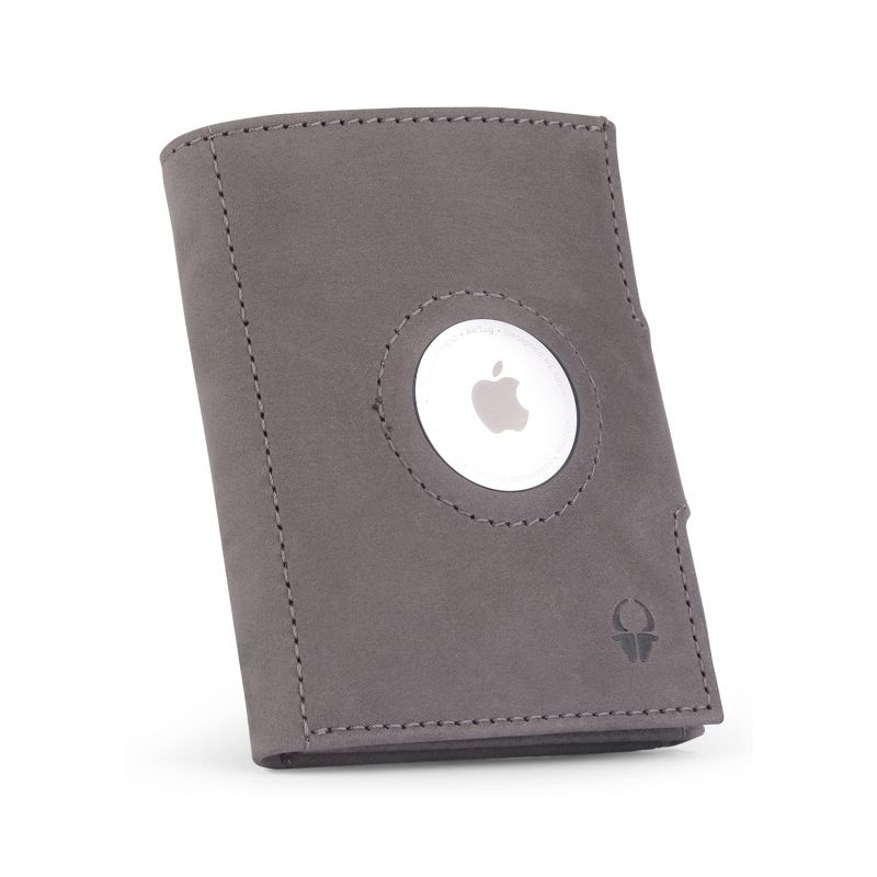 DONBOLSO Wallet Air Slim AirTag Wallet with Apple AirTag Holder, Gray, 1 of 5