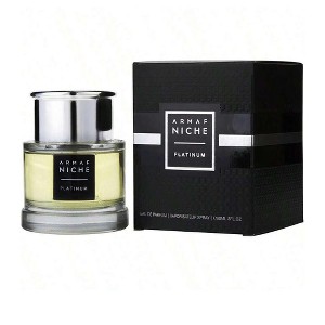 Armaf Niche Platinum By Armaf Men Amber, Labdanum, Myrrh, Cedar, Patchouli Eau De Parfum Spray 3 Oz - 1 of 1