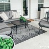 Hauteloom Frankville Black&White All Over Performance Rug - 4 of 4