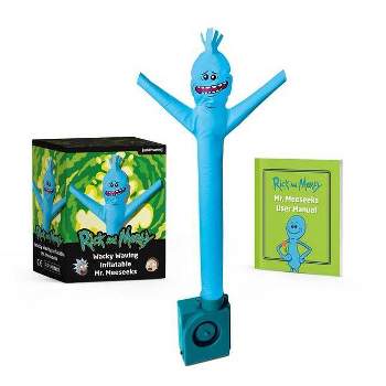 Rick and Morty Wacky Waving Inflatable Mr. Meeseeks - (Rp Minis) by  Victoria Potenza (Paperback)