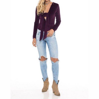 Women's Velour Bodysuit - SKEMO