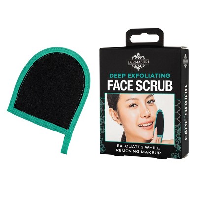 Dermasuri Exfoliating Face Mitt Scrub Scrubber - 1ct