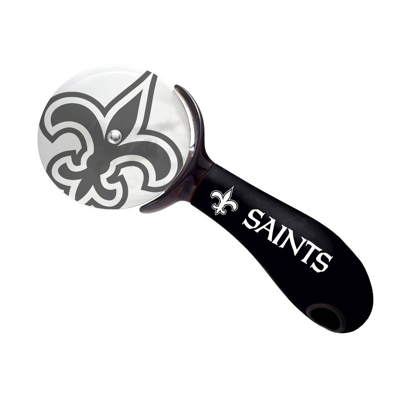 NFL New Orleans Saints Pizza Cutter, 1 of 3