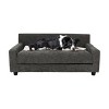 Club Nine Pets Metro Orthopedic Dog Sofa Bed - Charcoal Gray - M - 3 of 4