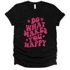 Simply Sage Market Makes You Happy Flowers Short Sleeve Tee - 2 of 4