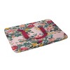 Deny Designs Burcu Korkmazyurek Summer Botanical Monogram Memory Foam Bath Mat - 2 of 4
