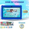 Contixo V8 Kids Tablet 7" Android Tablet with Parental Controls, 32GB Storage, Disney eBooks, Dual Cameras & Kid-Safe Design - Dark Blue - 2 of 4