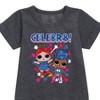 Girls' - LOL Surprise! - 4th of July Graphic Short Sleeve Fleece Dress - 2 of 3