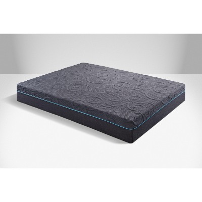 PAGED Bed Mattress Gel-Infused Memory Foam Mattress Hybrid Mattress with Pocket Coils for Comfortable Sleep