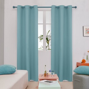 Deconovo Blackout Grommet Curtain Panel – Thermal, 1 Panel - 1 of 4