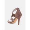 Queen Bee Rhinestone High Heeled Women Sandals - 3 of 4