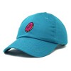 Dalix Donut Embroidered Mens Cotton Dad Hat Baseball Cap - 4 of 4
