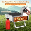 12" Outdoor Pizza Oven, Portable Gas Pizza Maker with Accessories for Backyard, Camping & Picnics, Reaches 950°f - 3 of 4
