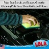 Lola Products Pot Brite Scour N' Sponge, Non-Scratch Dish Scrub, Nylon & Polyester, Fiber Side Scrubs & Scours & Sponge Side Wipes & Dries, 12 Pack - 4 of 4