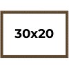 PosterPalooza | Sculpted Gold Picture Frame - UV Acrylic, Backing Board, Hanging Hardware Included - 2 of 4