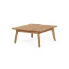 Christopher Knight Home Burchett Outdoor Acacia Wood Coffee Table Teak - 3 of 4