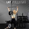 8 in 1 Olympic Weight Bench Set with Leg Extension and Leg Curl, Bench Press Set with Preacher Curl Pad and Chest Fly - 3 of 4
