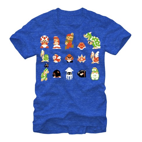 Men's Nintendo Super Mario Bros Crew T-Shirt - image 1 of 4