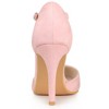 Allegra K Women's Rounded Toe Stiletto High Heel T-Strap Dress Pumps - 3 of 4