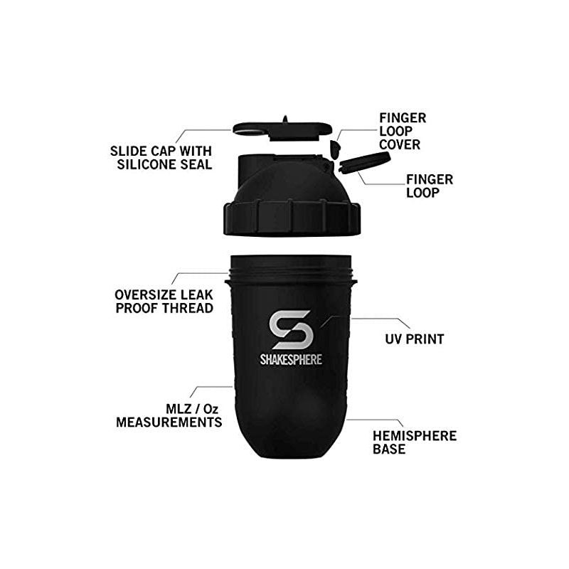 SHAKESPHERE Tumbler Original: Protein Shaker Bottle and Smoothie Cup, 24 oz - Bladeless Blender Cup Purees Raw Fruit with No Blending Ball, 5 of 11