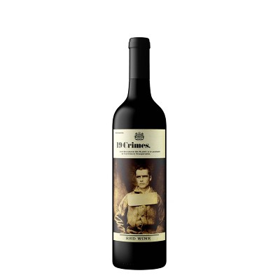19 Crimes Red Blend Wine - 750ml Bottle