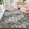Area Rug, Rugs for Living Room, Washable Rug, Vintage Rugs for Entryway, Traditional Floor Cover, Thin Carpet, Kitchen Distressed Non Slip Mat - 2 of 4