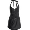VENUS Womens Slimming Swim Dress  -  16, Black Beauty - 4 of 4