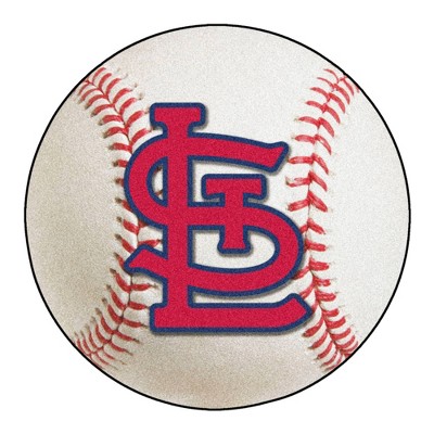 MLB St. Louis Cardinals 27"x27" Baseball Rug