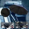 Unique Bargains Portable Umbrella Floral Print Manual Retractable - 3 of 4