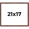 PosterPalooza | Classic Modern Brown Picture Frame - UV Acrylic, Backing Board, Hanging Hardware Included - 2 of 4