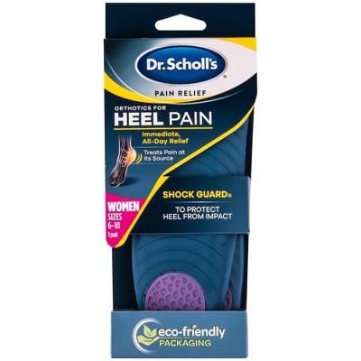 Dr. Scholl's Pain Relief Orthotics For Heel Pain For Women - Size (5-12)