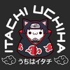 Men's Naruto Nyaruto Itachi Uchiha White Frame T-Shirt - 2 of 4