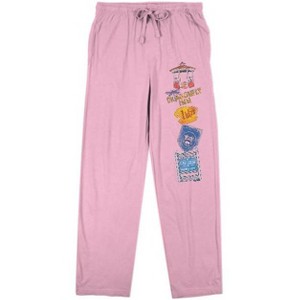 Gilmore Girls Stamped Icons Women's Pink Sleep Pajama Pants - 1 of 4