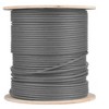 Monoprice Cat6A Ethernet Bulk Cable - 500 Feet - Gray, Solid, 550Mhz, F/UTP, CMR, Riser Rated, Pure Bare Copper Wire, 10G, 23AWG, No Logo (UL) (TAA) - 2 of 4
